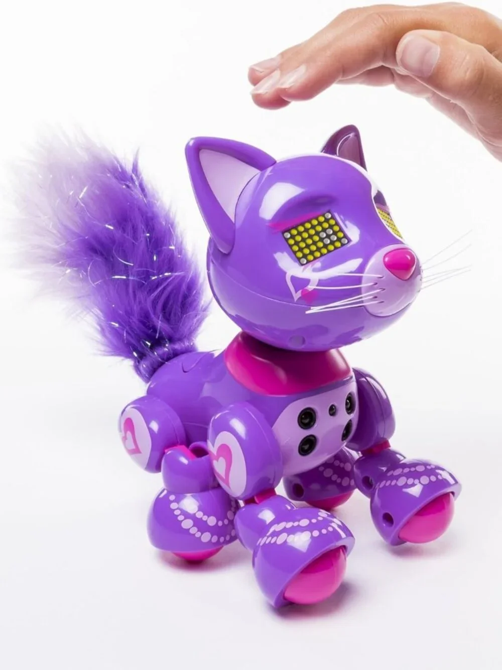 Zoomer Meowzies, Posh, Interactive Kitten with Lights, Sounds and Sensors